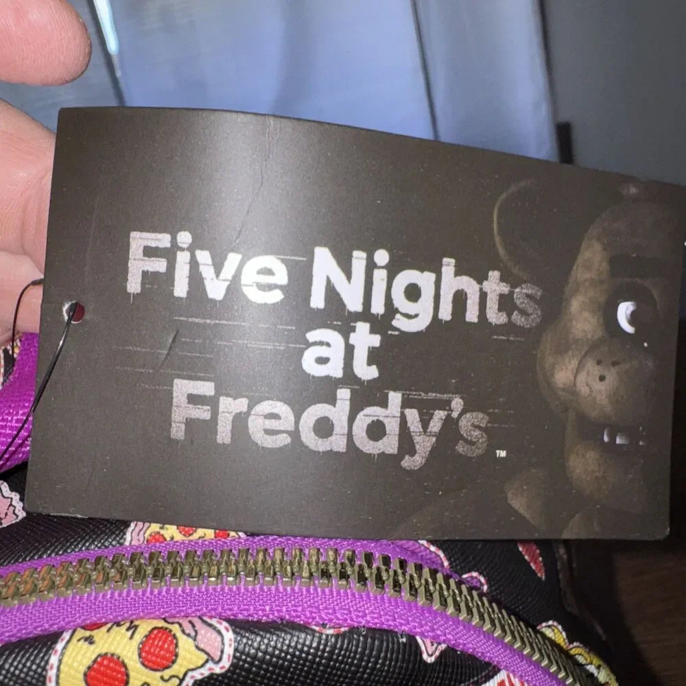 Five Nights at Freddy's Pizza Print Mini Backpack New With Tags